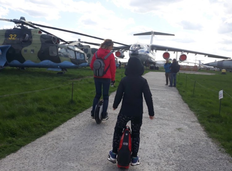 Активный образ жизни на моноколесе