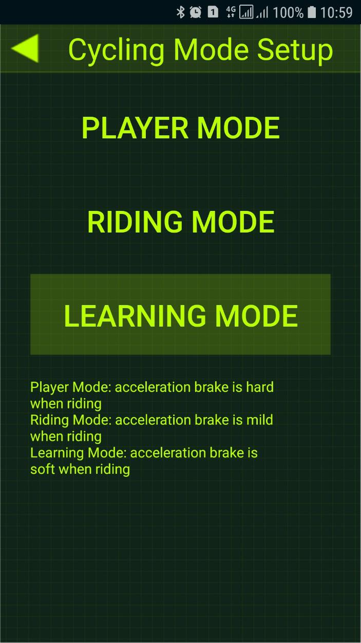 Режимы моноколеса