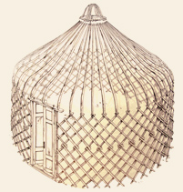 Северно афганская юрта