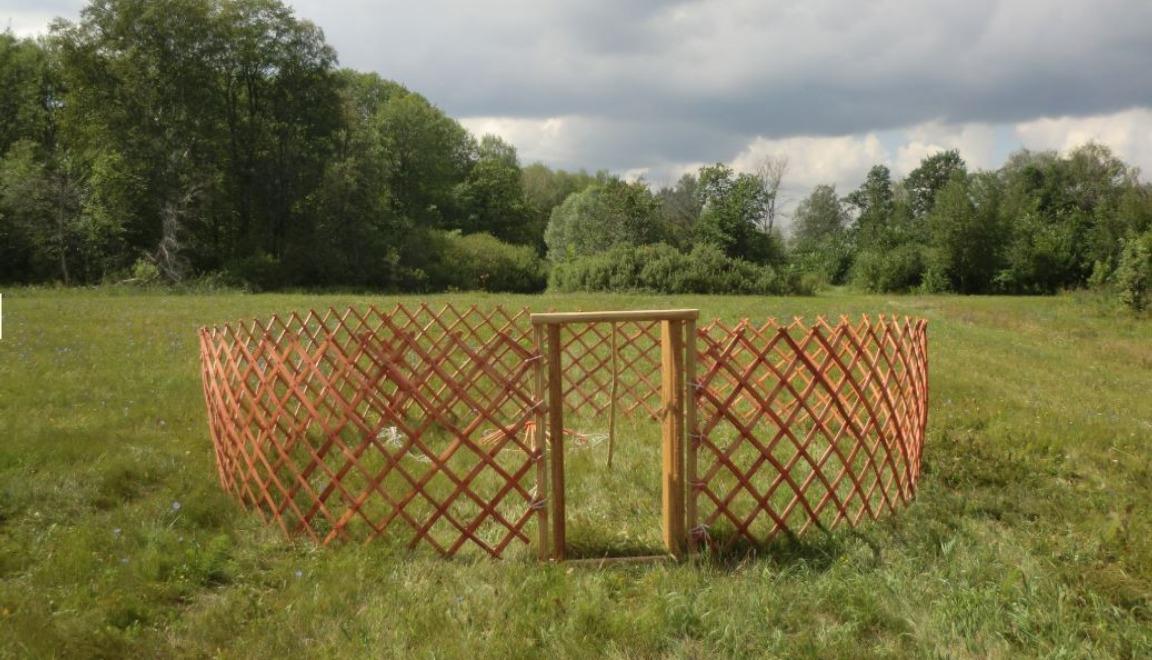 Собрали стену и дверь