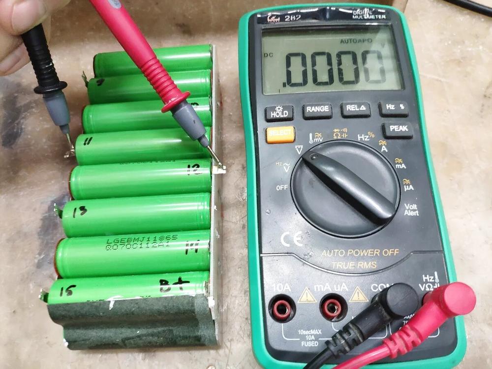 Убеждаемся, что именно эта ячейка неисправна