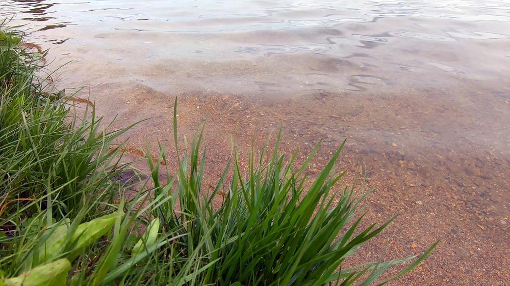 Весной водичка в Шарташе прозрачная