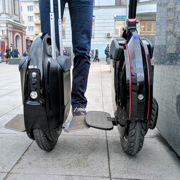 Высота педалей GW Tesla vs V10