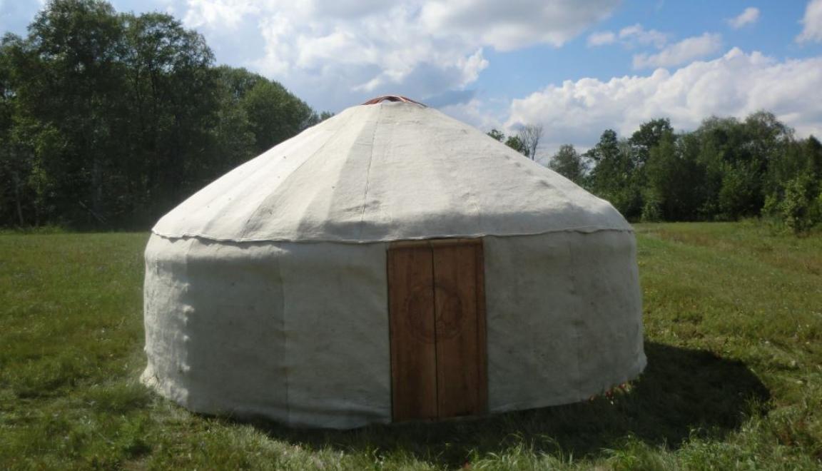 Юрта собрана