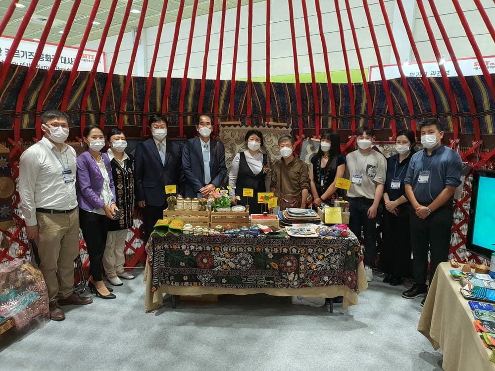 Юрта в южной Корее