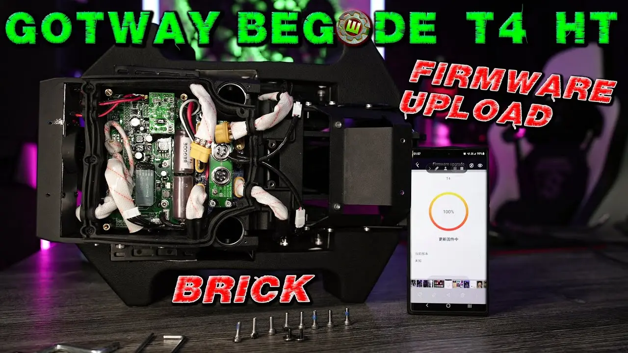 Begode T4 восстановление после неудачной прошивки