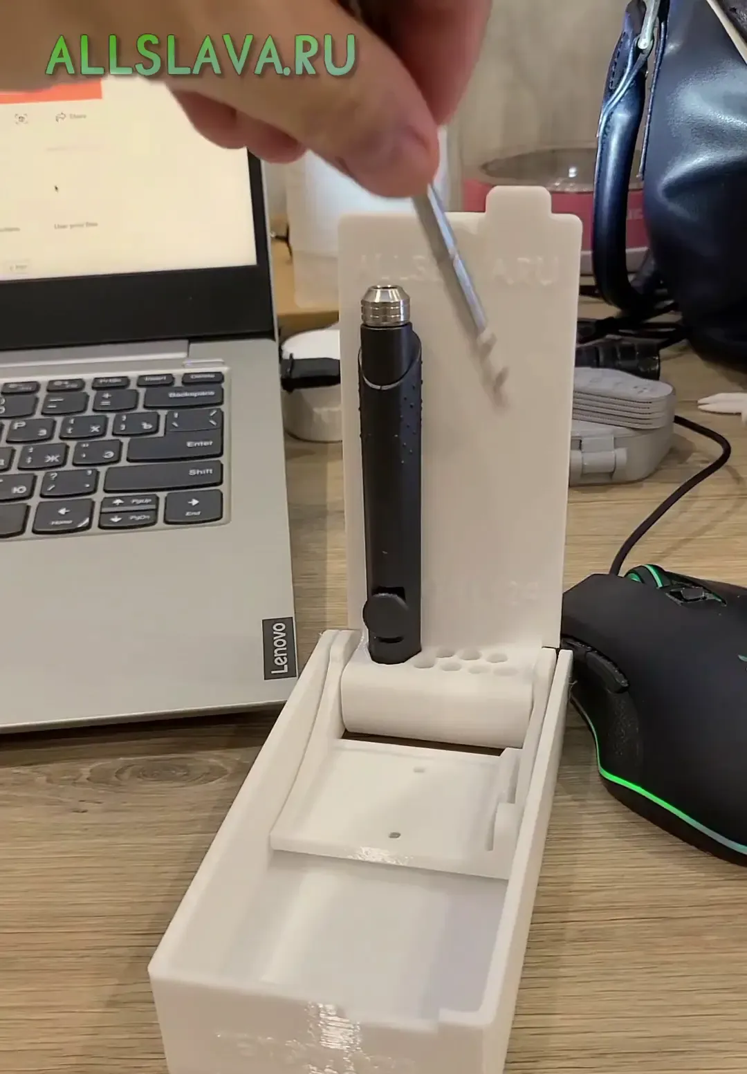 Кейс для паяльника SH72 распечатанный на 3D принтере