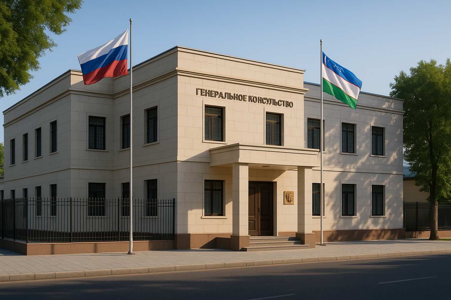 Консульство РФ в Узбекистане — нет очередей