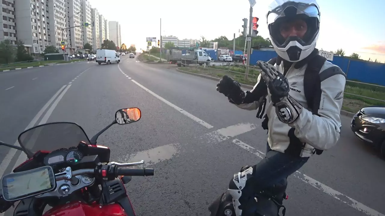 Моноколесо прёт 70км.ч