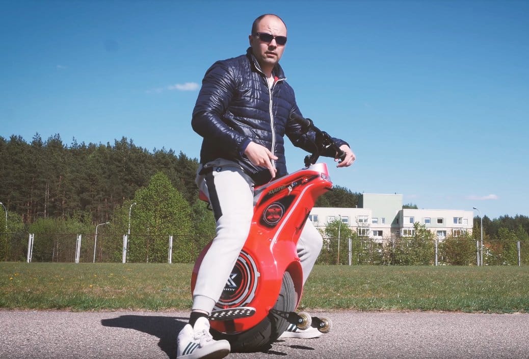 Моноколесо с рулём