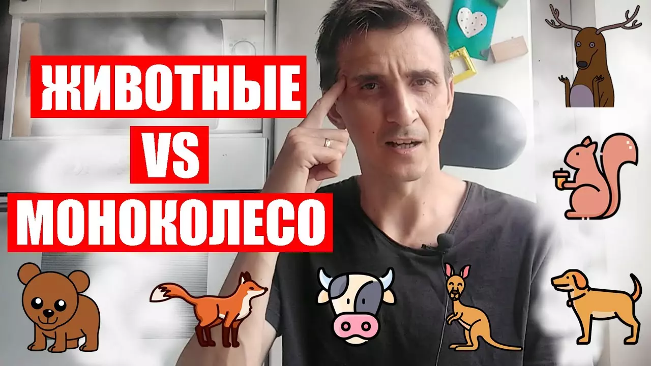 Опасные животные для моноколеса