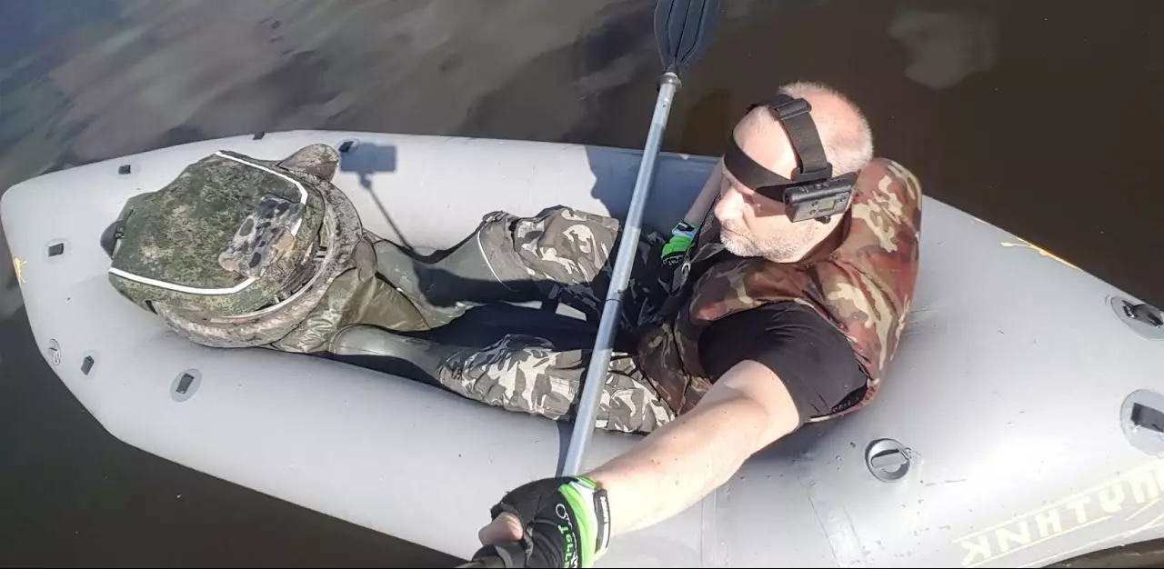 Пакрафтинг с моноколесом