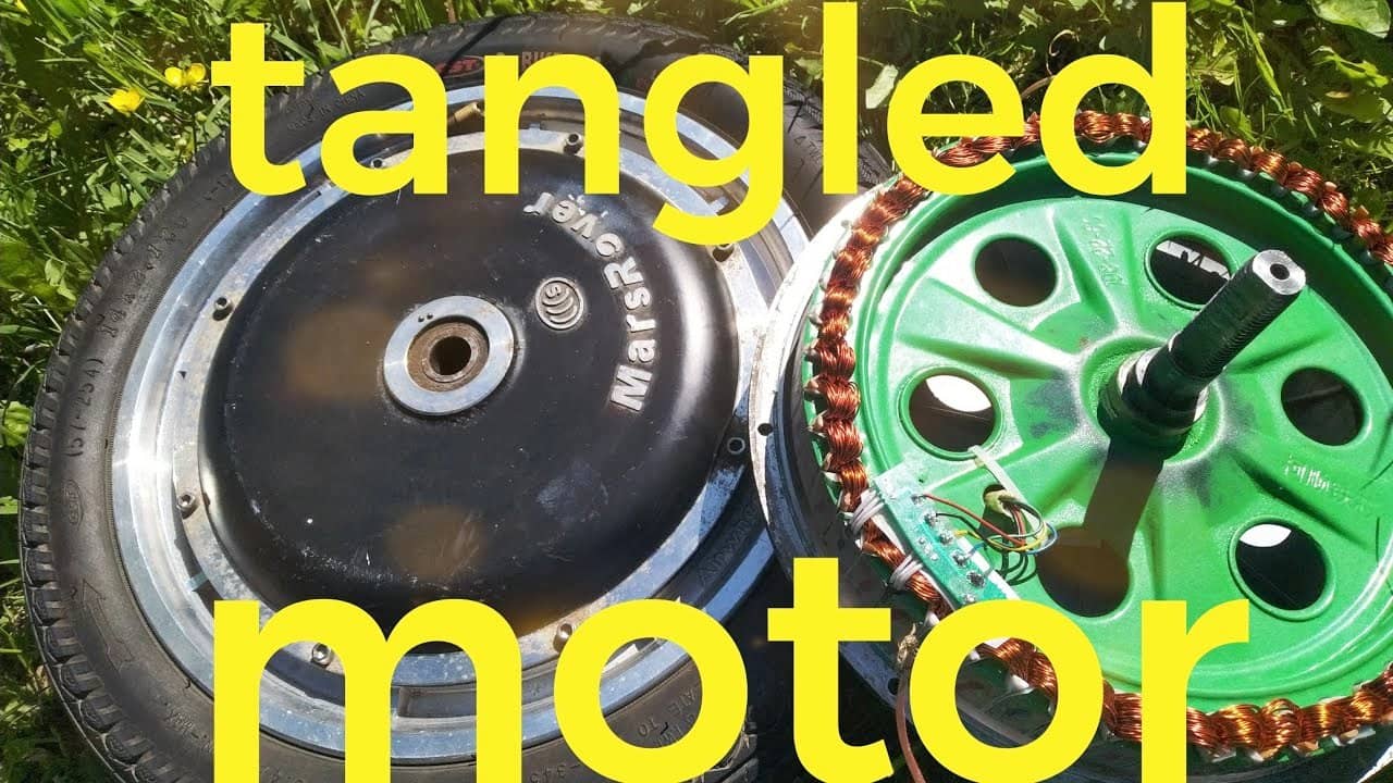 Перемотка мотора моноколеса