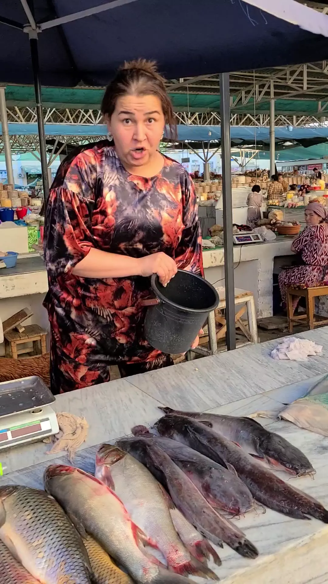 Рынок вокзал в Самарканде