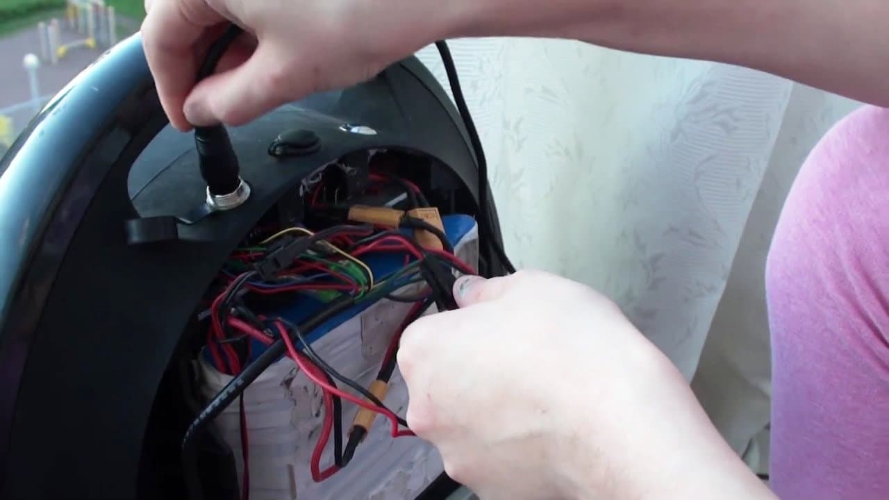 Ускорение времени зарядки моноколеса в 2 раза!