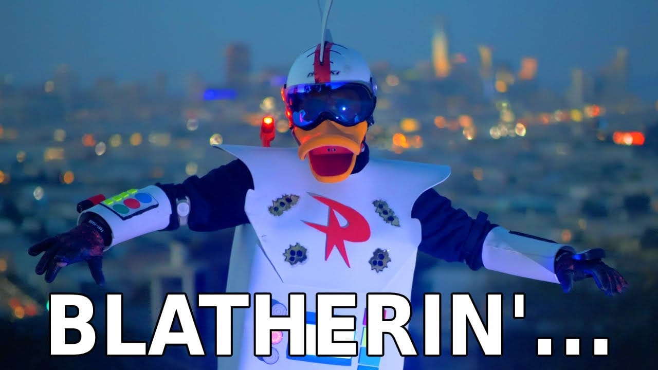 Уткоробот здесь! Бомбический костюм моноколёсника из Утинных Историй