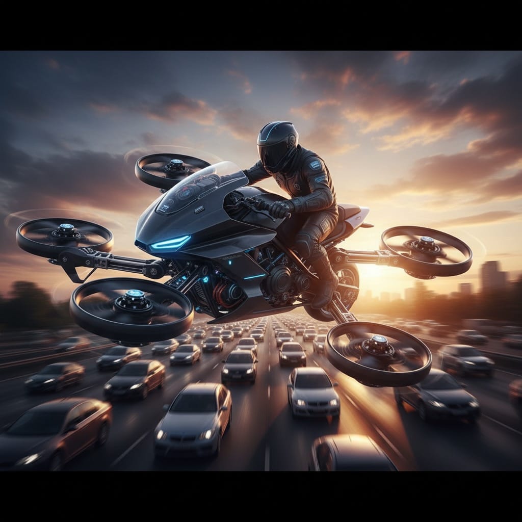 Летающие мотоциклы и магия инженерной мысли: почему будущее наступает быстрее, чем мы думаем