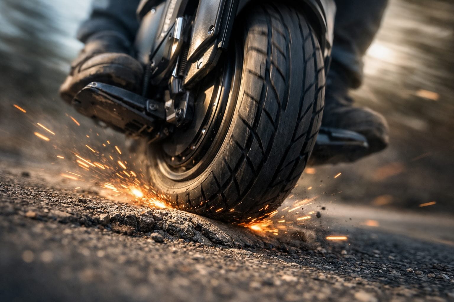 Сколько качать в моноколесо? Гайд по давлению, чтобы не убить обод и свои колени