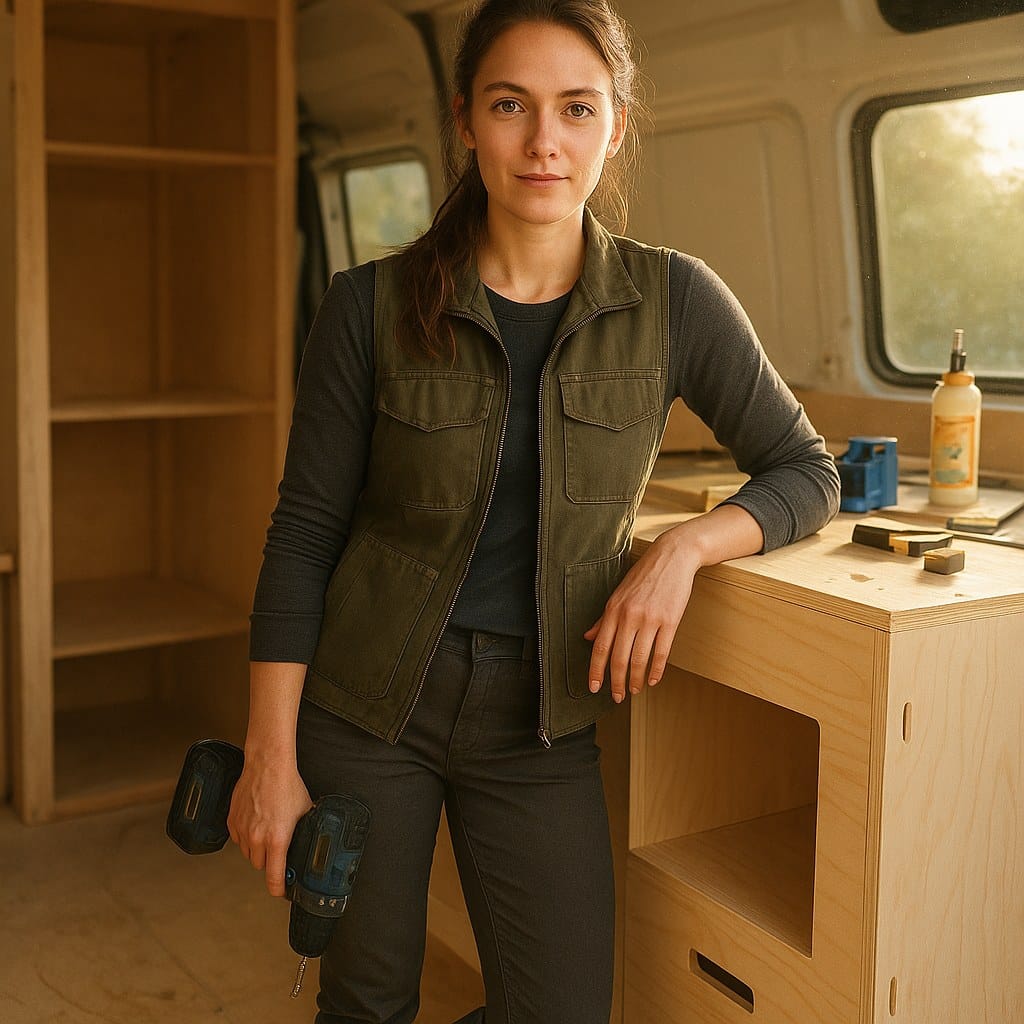 Кухня в автодом за один день: секреты работы с облегченной фанерой