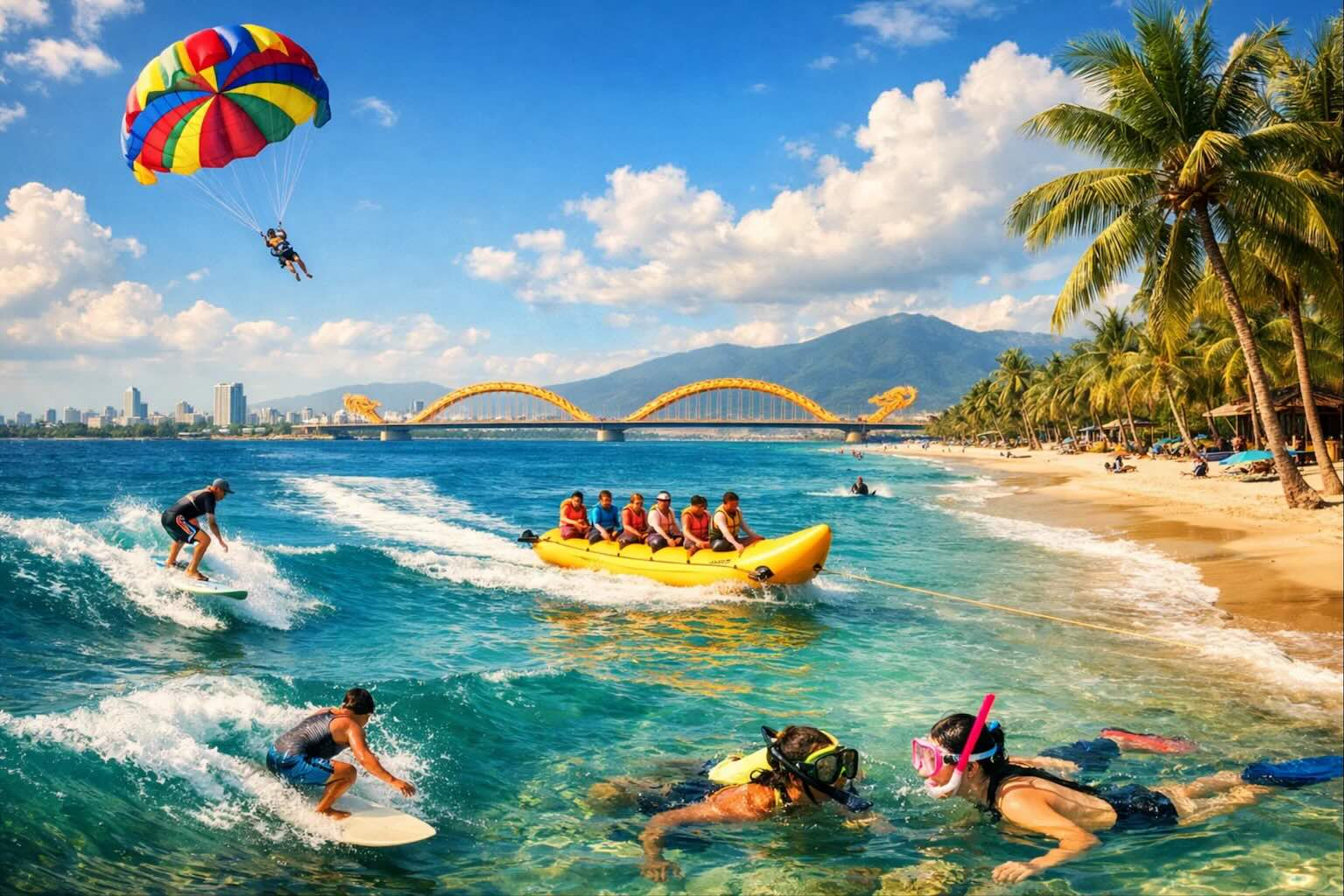 Водные приключения в Дананге: полный гид по морским развлечениям 2026