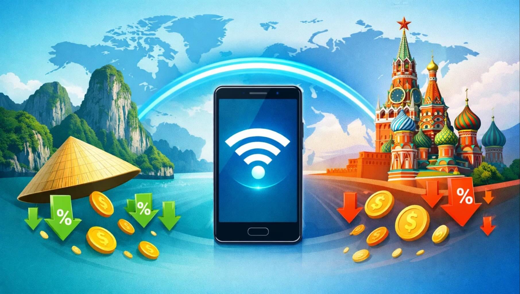 Как звонить из Вьетнама в Россию по домашним тарифам. Звонки через WiFi