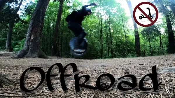 Бездорожье - Шуваловский парк на моноколесе