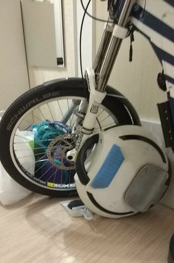 Электровелосипед и моноколесо