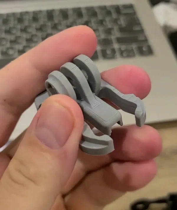 Крепление камеры GoPro на 3D принтере крепче чем оригинал