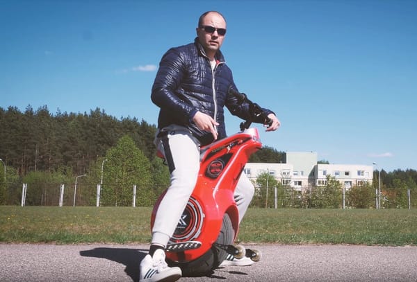 Моноколесо с рулём