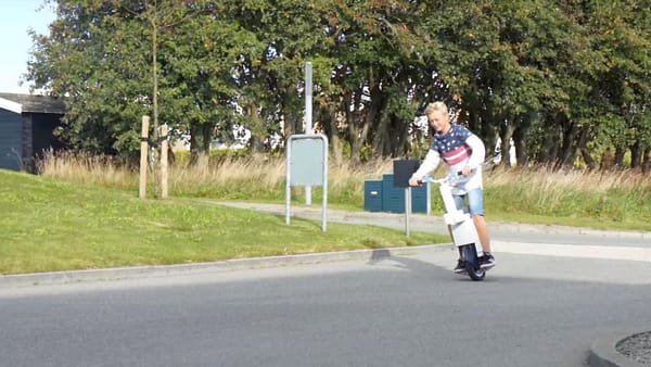 Моноколесо с сиденьем