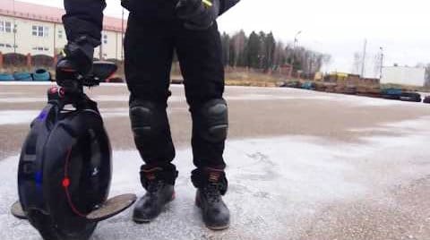 Моноколесо с велоседлом