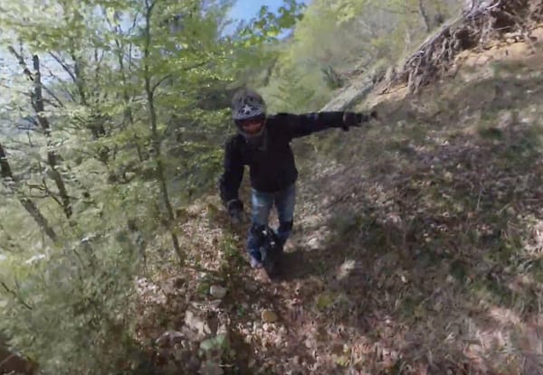 На моноколесе по горам