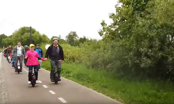 Парад моноколёсников