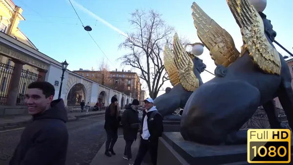 Прогулка по Санкт-Петербургу - Невский проспект, центр