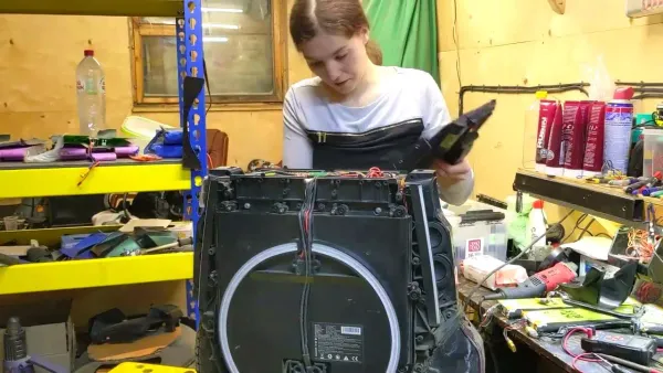 Разбор Inmotion V12 до мотора