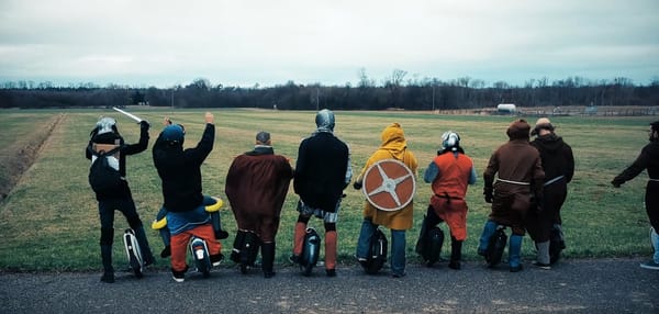 Рыцари на моноколёсах