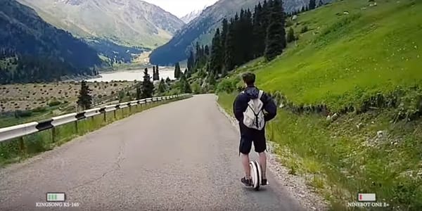 Тест моноколес на рекуперацию, Алматы-БАО