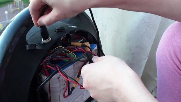 Ускорение времени зарядки моноколеса в 2 раза!