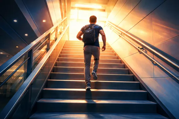 Почему лестница круче любого спортзала: личный опыт и научный подход к тренировкам дома